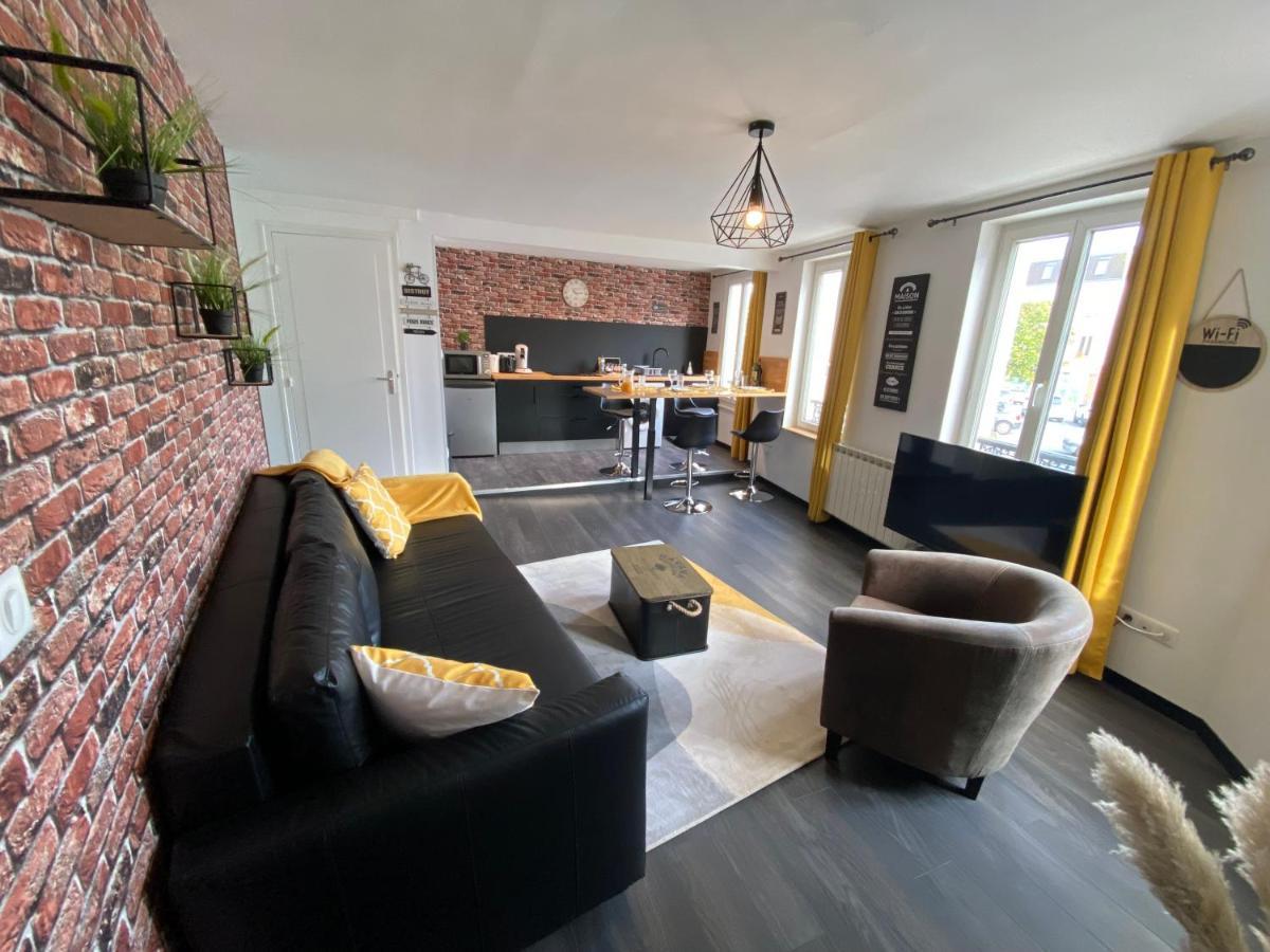 Parking - Wifi - Hyper Centre - Cosy - Lumineux Apartment Montivilliers Luaran gambar